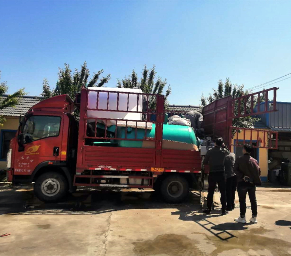 二手30噸軟化水設(shè)備裝車